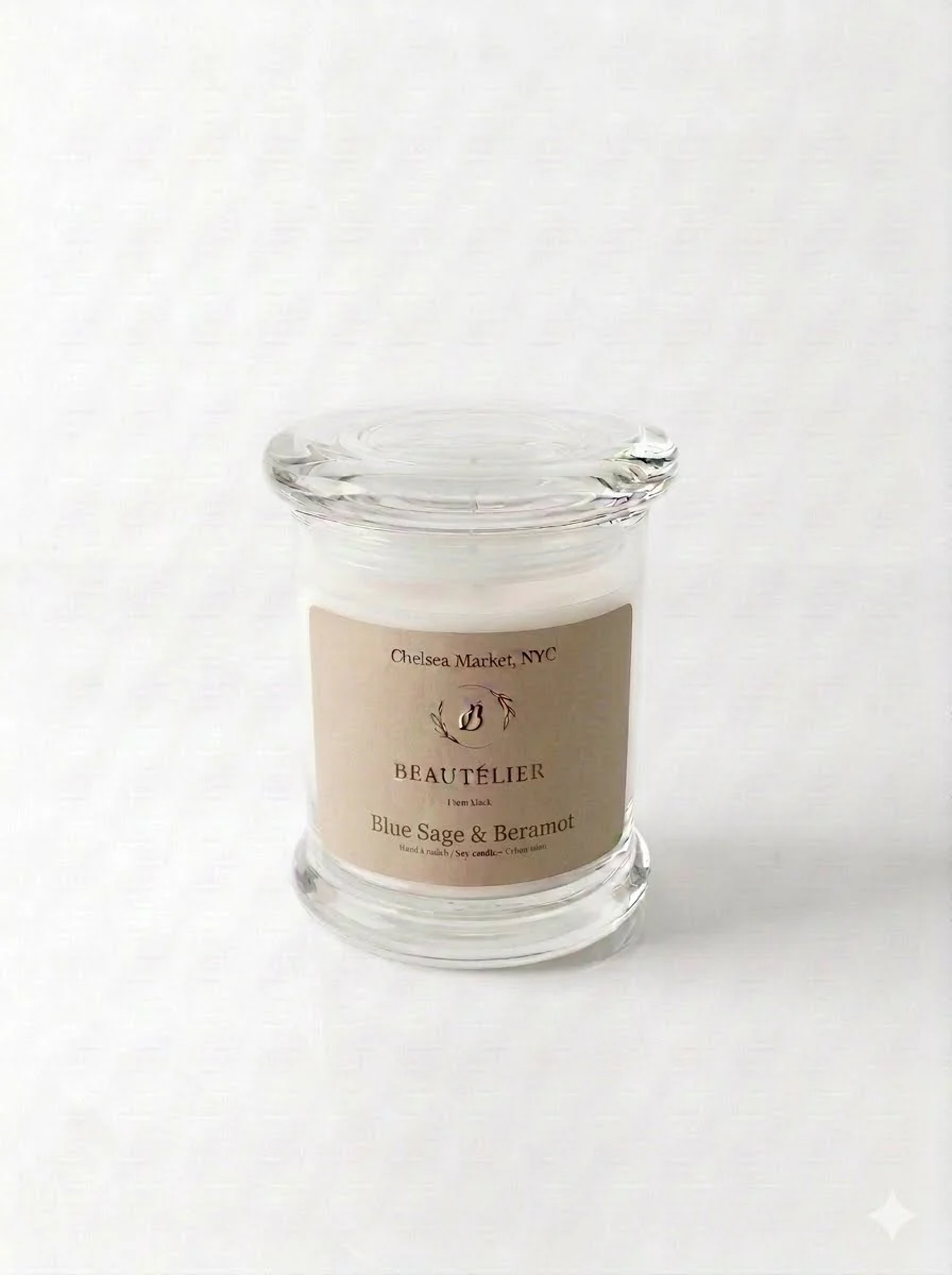 #102 Blue Sage & Bergamot (Candle)